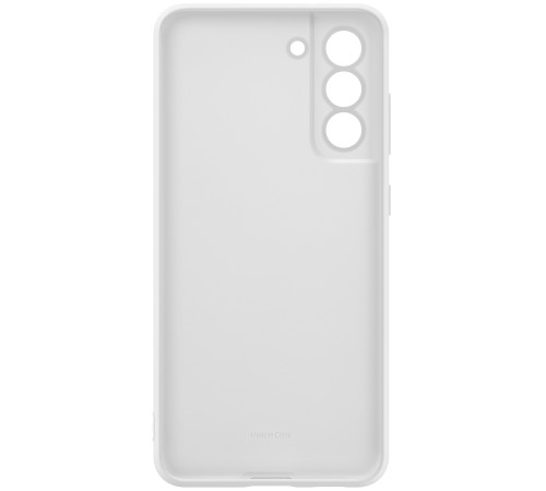 Чехол Samsung Silicone Cover для смартфону Galaxy S21 FE (G990) White