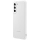 Чехол Samsung Silicone Cover для смартфону Galaxy S21 FE (G990) White