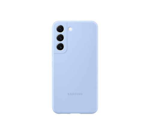 Чехол Samsung Silicone Cover для смартфону Galaxy S22 (S901) Artic Blue