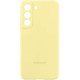 Чехол Samsung Silicone Cover для смартфону Galaxy S22 (S901) Butter Yellow
