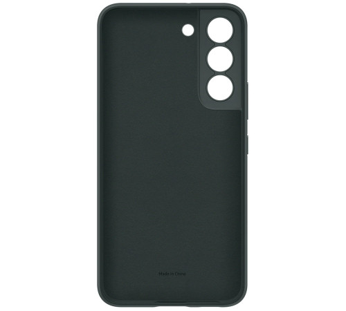Чехол Samsung Silicone Cover для смартфону Galaxy S22 (S901) Forest Green