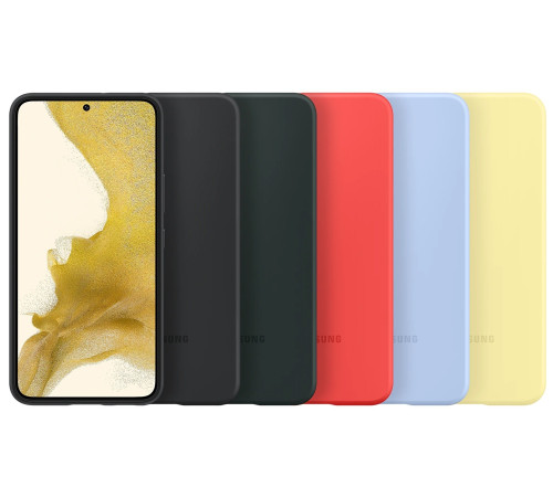 Чехол Samsung Silicone Cover для смартфону Galaxy S22 (S901) Forest Green