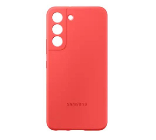 Чехол Samsung Silicone Cover для смартфону Galaxy S22 (S901) Glow Red