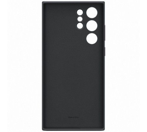 Чехол Samsung Silicone Cover для смартфону Galaxy S22 Ultra (S908) Black
