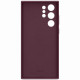 Чехол Samsung Silicone Cover для смартфону Galaxy S22 Ultra (S908) Burgundy
