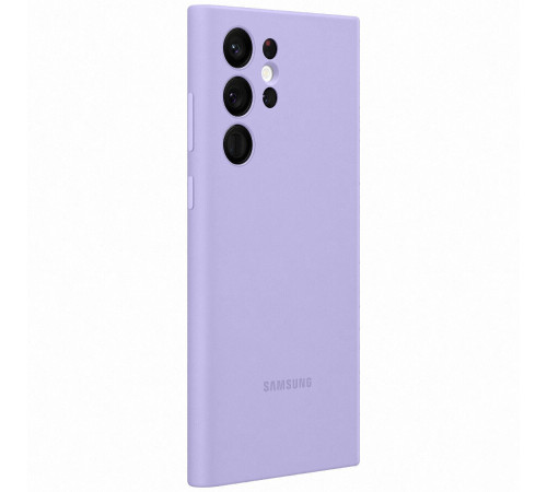 Чехол Samsung Silicone Cover для смартфону Galaxy S22 Ultra (S908) Fresh Lavender