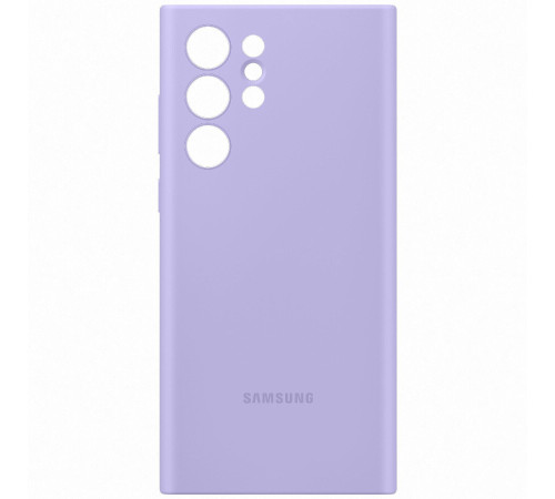 Чехол Samsung Silicone Cover для смартфону Galaxy S22 Ultra (S908) Fresh Lavender