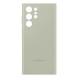 Чехол Samsung Silicone Cover для смартфону Galaxy S22 Ultra (S908) Olive Green