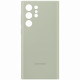 Чехол Samsung Silicone Cover для смартфону Galaxy S22 Ultra (S908) Olive Green