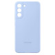 Чехол Samsung Silicone Cover для смартфону Galaxy S22+ (S906) Artic Blue