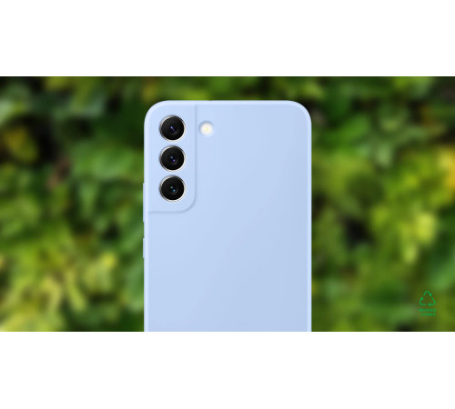 Чехол Samsung Silicone Cover для смартфону Galaxy S22+ (S906) Artic Blue