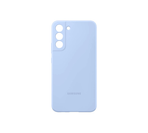 Чехол Samsung Silicone Cover для смартфону Galaxy S22+ (S906) Artic Blue