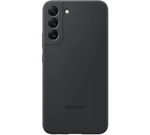 Чехол Samsung Silicone Cover для смартфону Galaxy S22+ (S906) Black