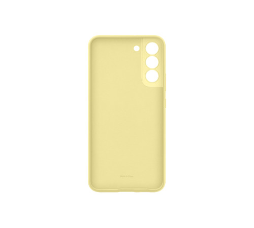 Чехол Samsung Silicone Cover для смартфону Galaxy S22+ (S906) Butter Yellow