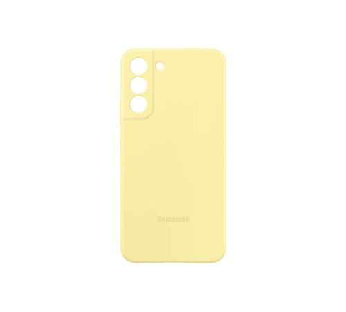 Чехол Samsung Silicone Cover для смартфону Galaxy S22+ (S906) Butter Yellow