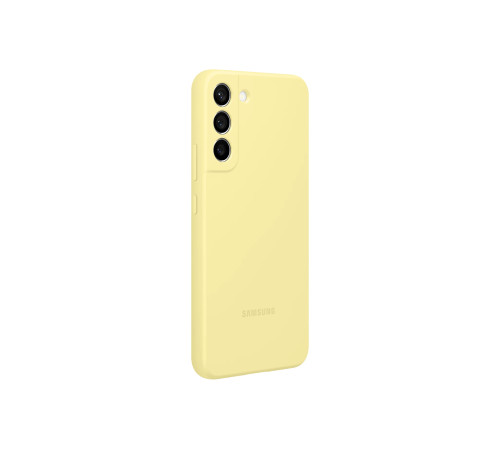Чехол Samsung Silicone Cover для смартфону Galaxy S22+ (S906) Butter Yellow