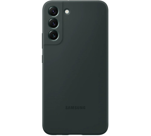 Чехол Samsung Silicone Cover для смартфону Galaxy S22+ (S906) Forest Green