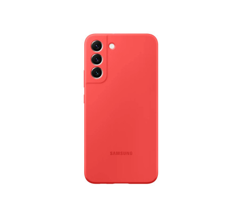Чехол Samsung Silicone Cover для смартфону Galaxy S22+ (S906) Glow Red