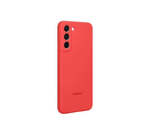 Чехол Samsung Silicone Cover для смартфону Galaxy S22+ (S906) Glow Red