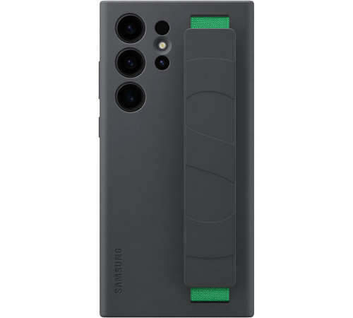 Чехол Samsung Silicone Grip Case для смартфона Galaxy S23 Ultra (S918) Black