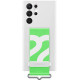 Чехол Samsung Silicone with Strap Cover для смартфону Galaxy S22 Ultra (S908) White