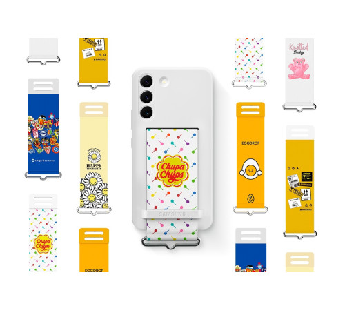 Чехол Samsung Silicone with Strap Cover для смартфону Galaxy S22 Ultra (S908) White