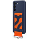 Чехол Samsung Silicone with Strap Cover для смартфону Galaxy S22+ (S906) Navy