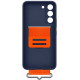 Чехол Samsung Silicone with Strap Cover для смартфону Galaxy S22+ (S906) Navy