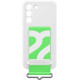 Чехол Samsung Silicone with Strap Cover для смартфону Galaxy S22+ (S906) White