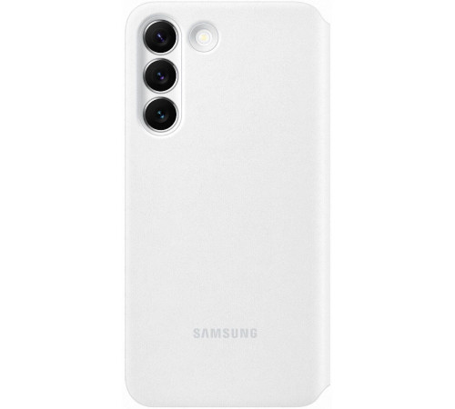 Чехол Samsung Smart Clear View Cover для смартфону Galaxy S22 (S901) White