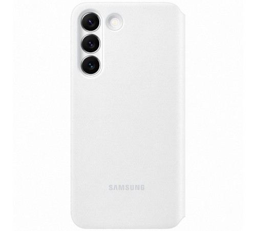 Чехол Samsung Smart Clear View Cover для смартфону Galaxy S22 (S901) White