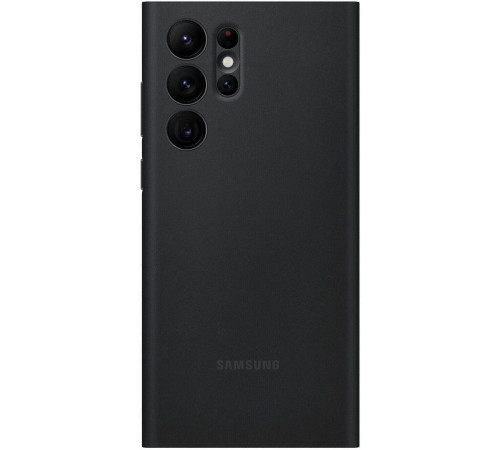 Чехол Samsung Smart Clear View Cover для смартфону Galaxy S22 Ultra (S908) Black