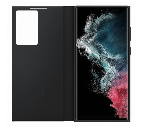 Чехол Samsung Smart Clear View Cover для смартфону Galaxy S22 Ultra (S908) Black