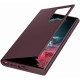 Чехол Samsung Smart Clear View Cover для смартфону Galaxy S22 Ultra (S908) Burgundy
