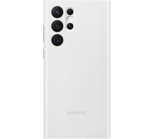 Чехол Samsung Smart Clear View Cover для смартфону Galaxy S22 Ultra (S908) White