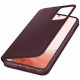 Чехол Samsung Smart Clear View Cover для смартфону Galaxy S22+ (S906) Burgundy