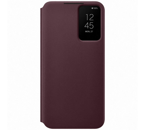 Чехол Samsung Smart Clear View Cover для смартфону Galaxy S22+ (S906) Burgundy