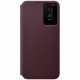 Чехол Samsung Smart Clear View Cover для смартфону Galaxy S22+ (S906) Burgundy