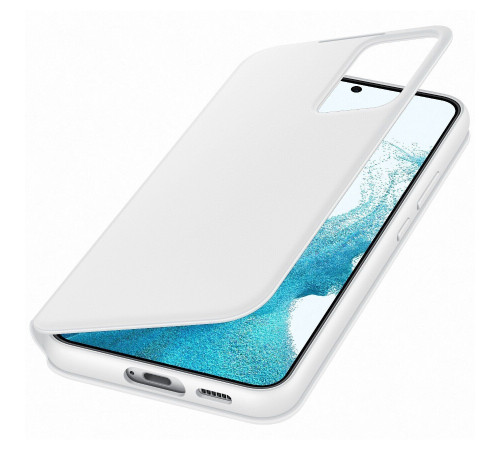 Чехол Samsung Smart Clear View Cover для смартфону Galaxy S22+ (S906) White