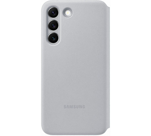 Чехол Samsung Smart LED View Cover для смартфону Galaxy S22 (S901) Light Gray