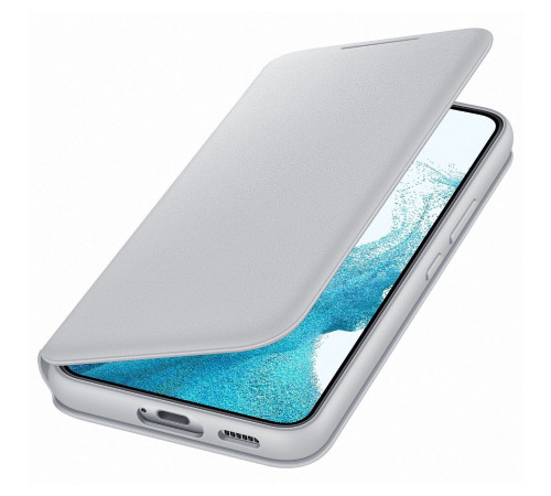 Чехол Samsung Smart LED View Cover для смартфону Galaxy S22 (S901) Light Gray