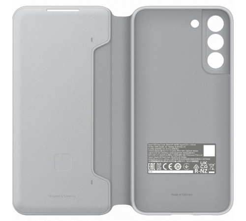 Чехол Samsung Smart LED View Cover для смартфону Galaxy S22+ (S906) Light Gray