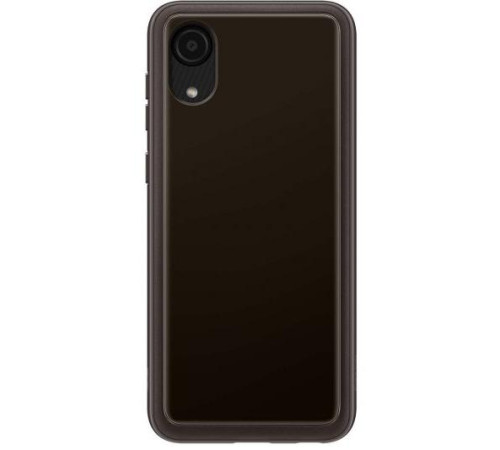 Чехол Samsung Soft Clear Cover для смартфону Galaxy A03 Core (A032) Black