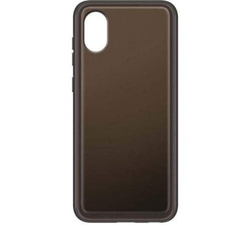 Чехол Samsung Soft Clear Cover для смартфону Galaxy A03 Core (A032) Black