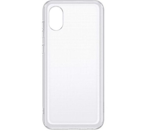 Чохол Samsung Soft Clear Cover для смартфону Galaxy A03 Core (A032) Transparent