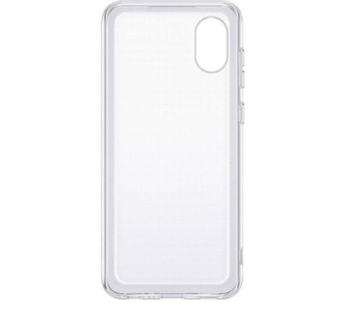 Чохол Samsung Soft Clear Cover для смартфону Galaxy A03 Core (A032) Transparent