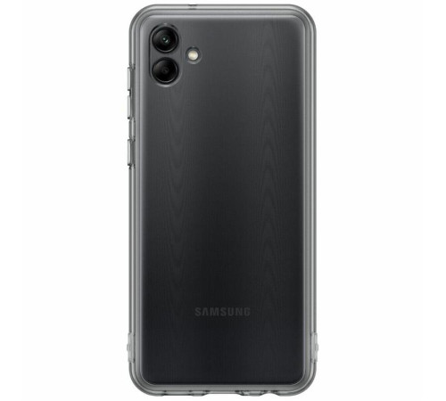 Чохол Samsung Soft Clear Cover для смартфону Galaxy A04 (A045) Black