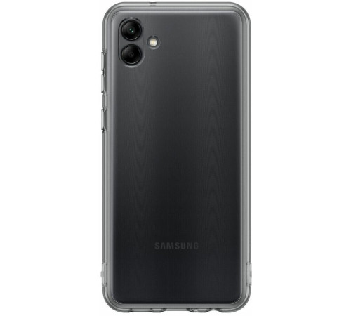 Чохол Samsung Soft Clear Cover для смартфону Galaxy A04 (A045) Black