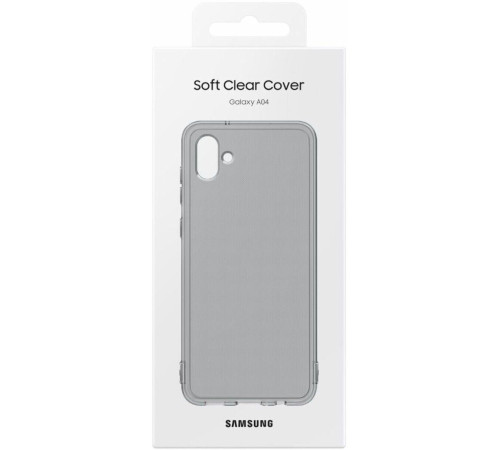 Чохол Samsung Soft Clear Cover для смартфону Galaxy A04 (A045) Black