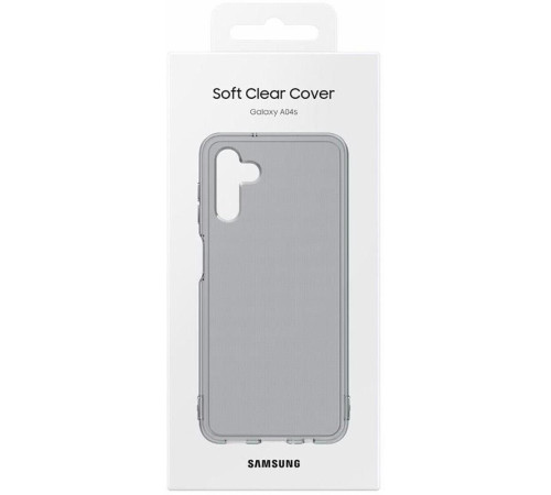 Чехол Samsung Soft Clear Cover для смартфону Galaxy A04s (A047) Black